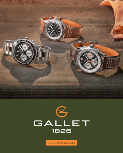 Gallet 1826, Manufactured by Breitling. Click to Discover Gallet image