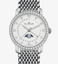 Blancpain - Villeret Quantieme Phases de Lune 33.2mm Ladies Watch White image