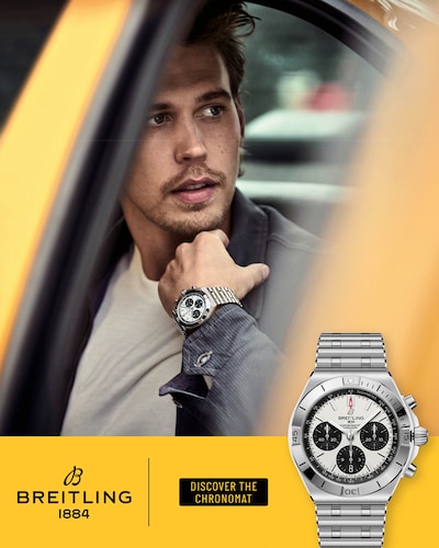 Breitling Austin Banner with text Discover The Chronomat image