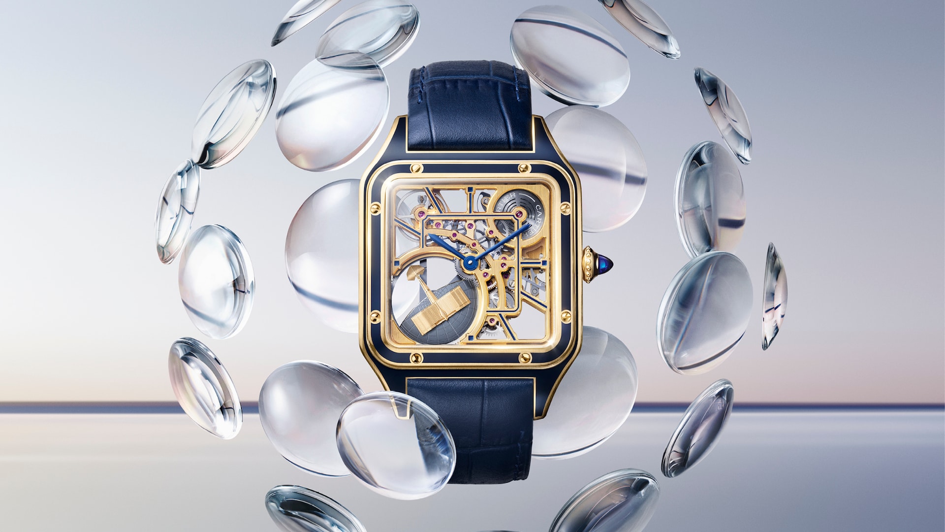 Watch Of The Week: Cartier Tank Louis Cartier Tri-Gold Dial