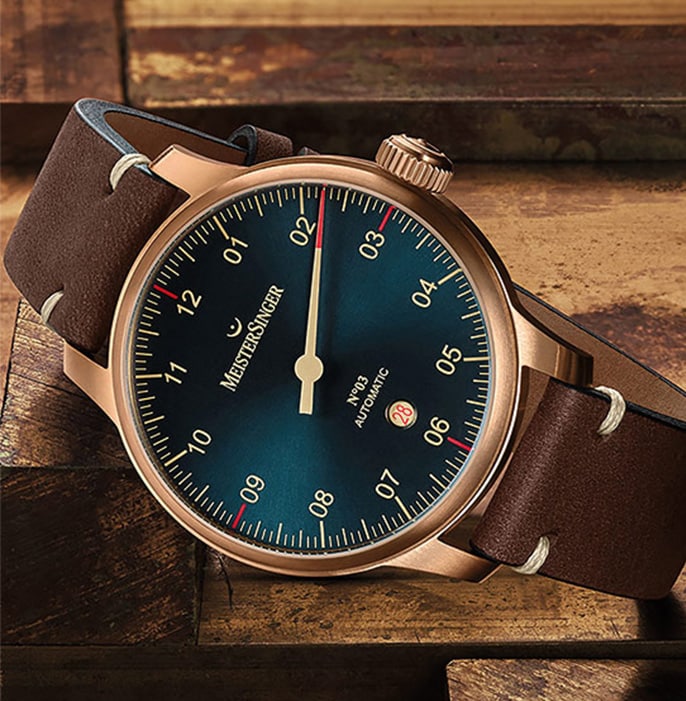 MeisterSinger No3 watche for sale at the watches of switzerland