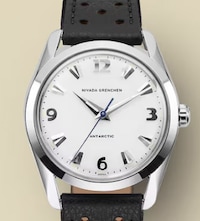 Nivada Grenchen Antarctic 35mm Mens Watch White image image