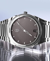 Parmigiani Fleurier watch on mirrored background. Tap to discover Parmigiani Fleurier watches image