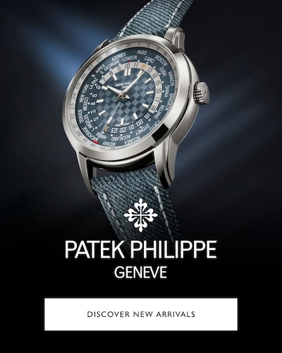 Image of Patek Philippe complication 5330G-001. tap to shop all Patek Philippe watches image