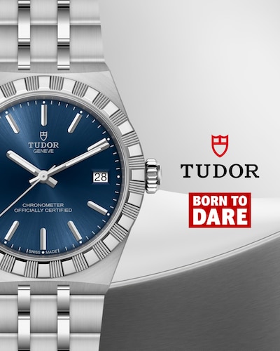 Tudor Royal 36mm Watch with Tudor and Born to Dare logo image